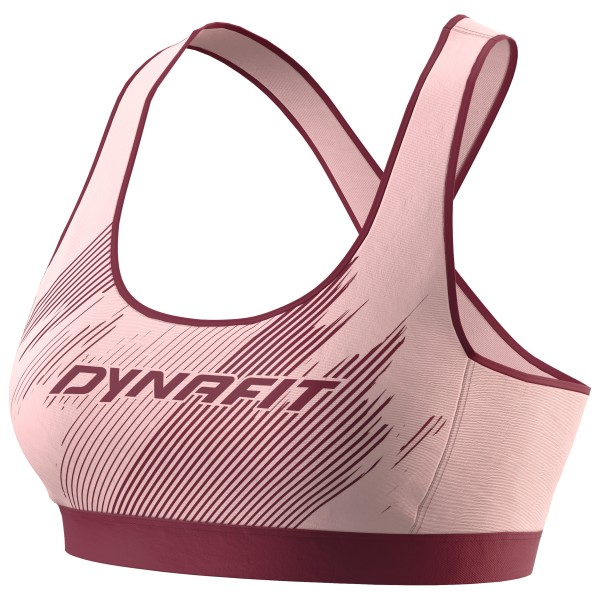 Dynafit - Women's Alpine Graphic Bra - Sport-BH Gr M rosa von Dynafit