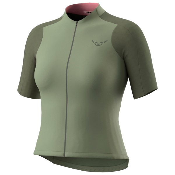 Dynafit - Women's Ride Light S/S Full Zip Jersey - Velotrikot Gr L;M;S;XL;XS blau;oliv von Dynafit