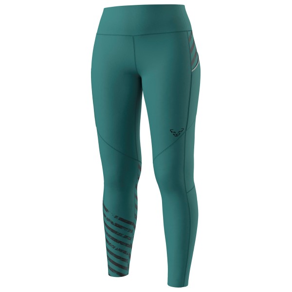 Dynafit - Women's Trail 7/8 Tights - Lauftights Gr L türkis/blau von Dynafit