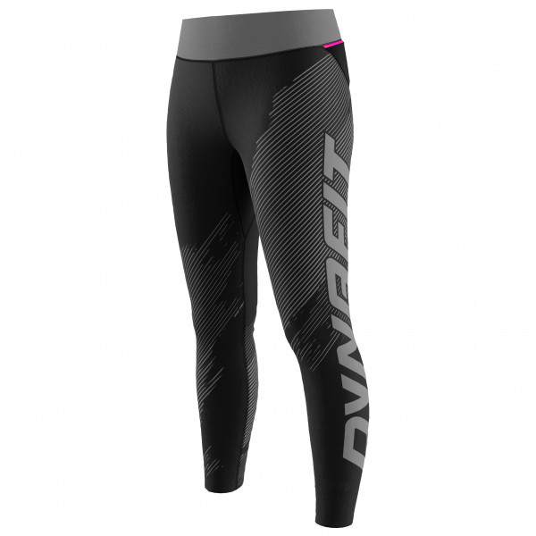 Dynafit - Women's Ultra Graphic Long Tights - Lauftights Gr XS schwarz von Dynafit