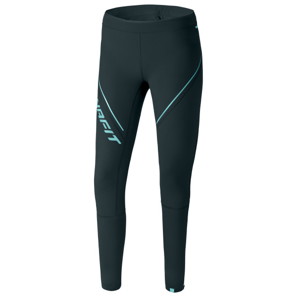 Dynafit - Women's Winter Running Tights - Lauftights Gr 34 blau/schwarz von Dynafit