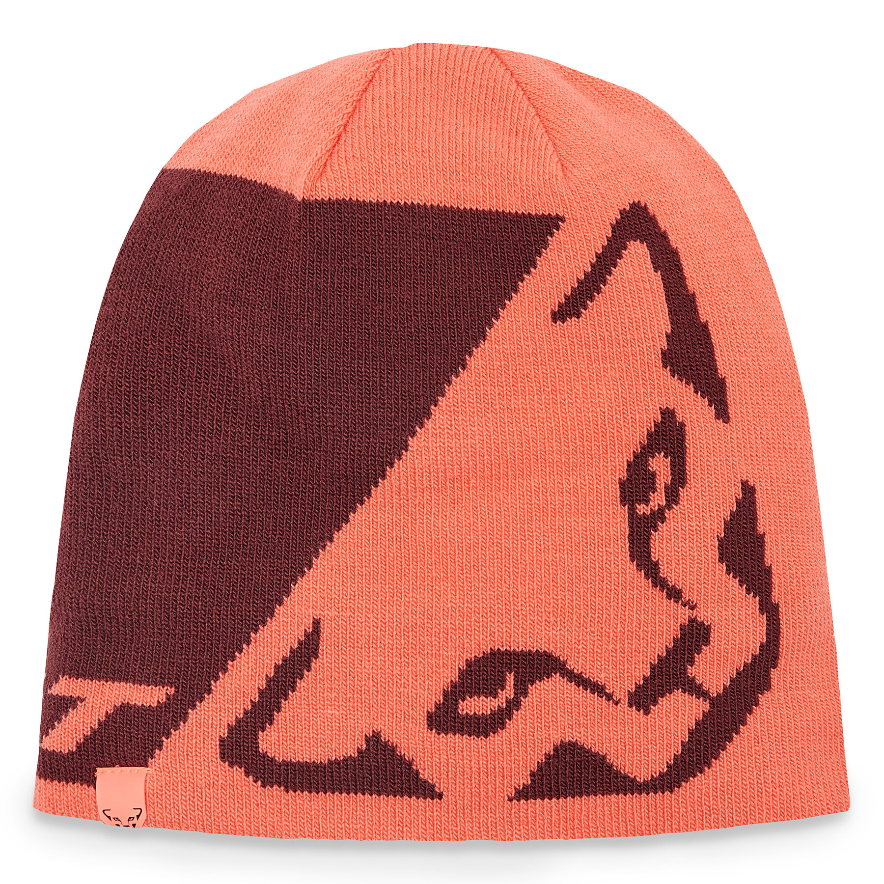 Mütze Dynafit Leopard Logo Beanie 08-70512 Korallenfarben von Dynafit