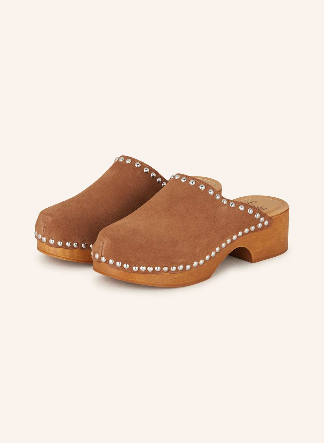 È Mia Clogs Mit Nieten braun von È MIA