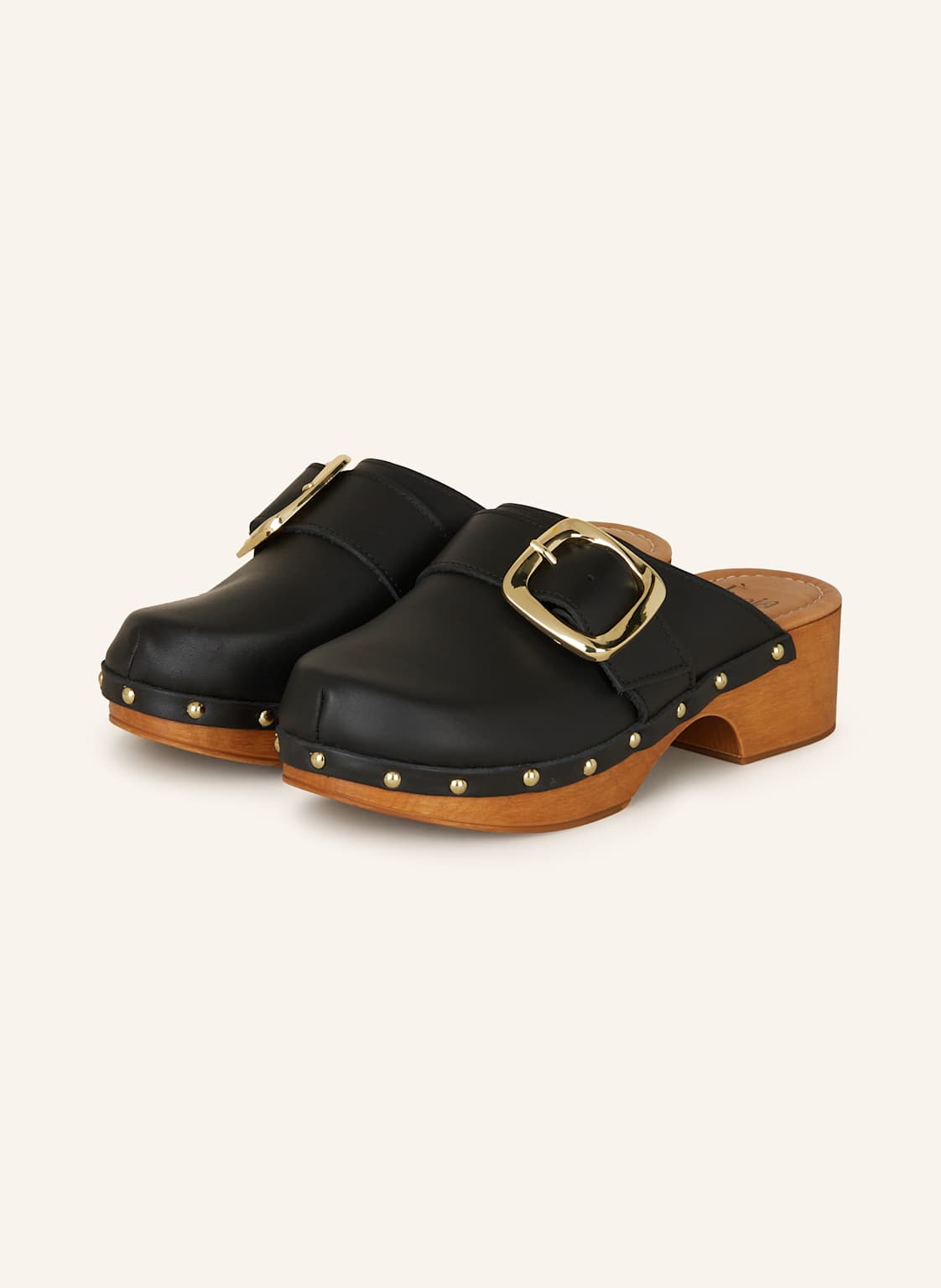 È Mia Clogs Mit Nieten schwarz von È MIA