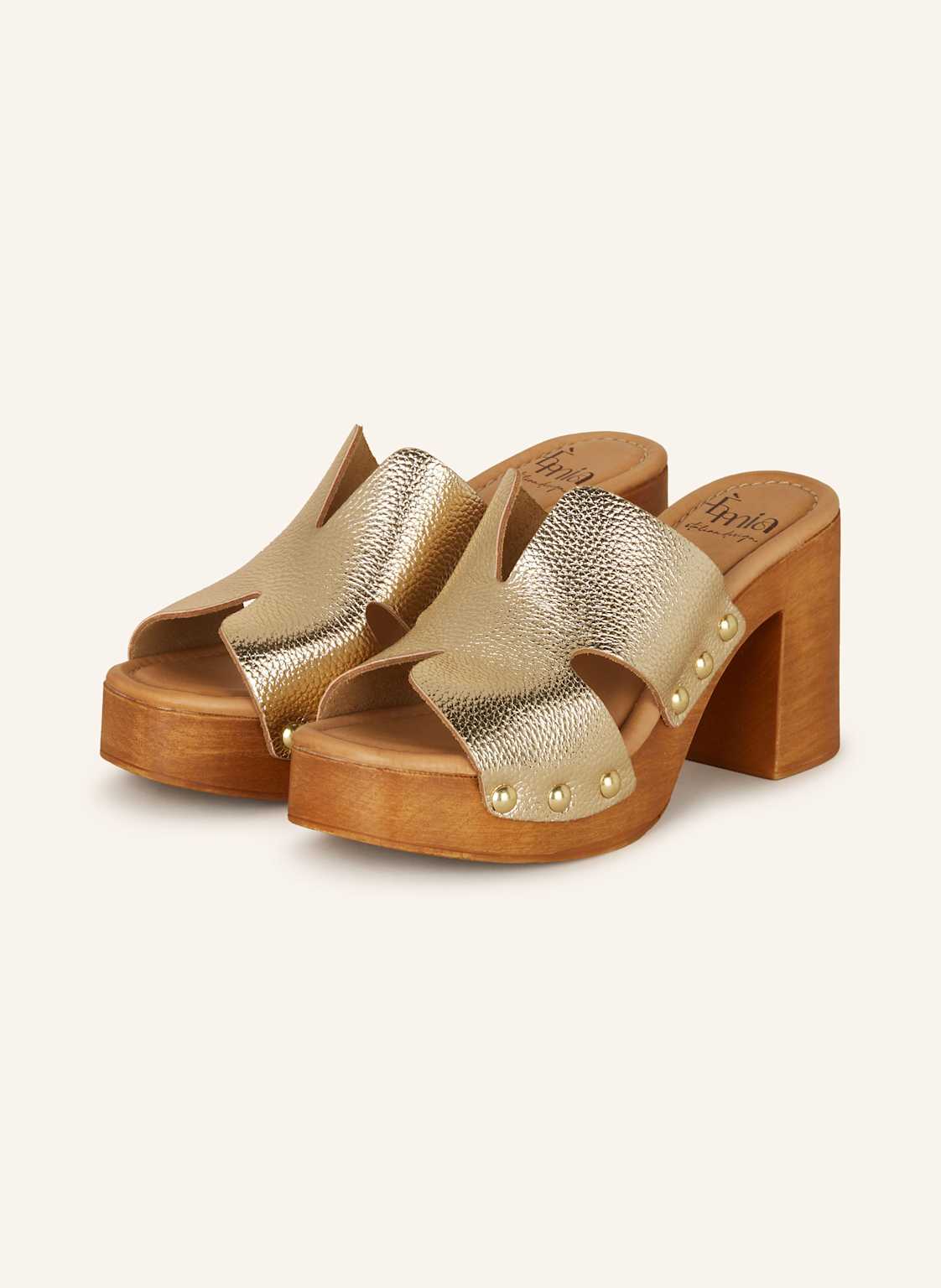 È Mia Mules Mit Nieten gold È Mia Mules Mit Nieten gold von È MIA