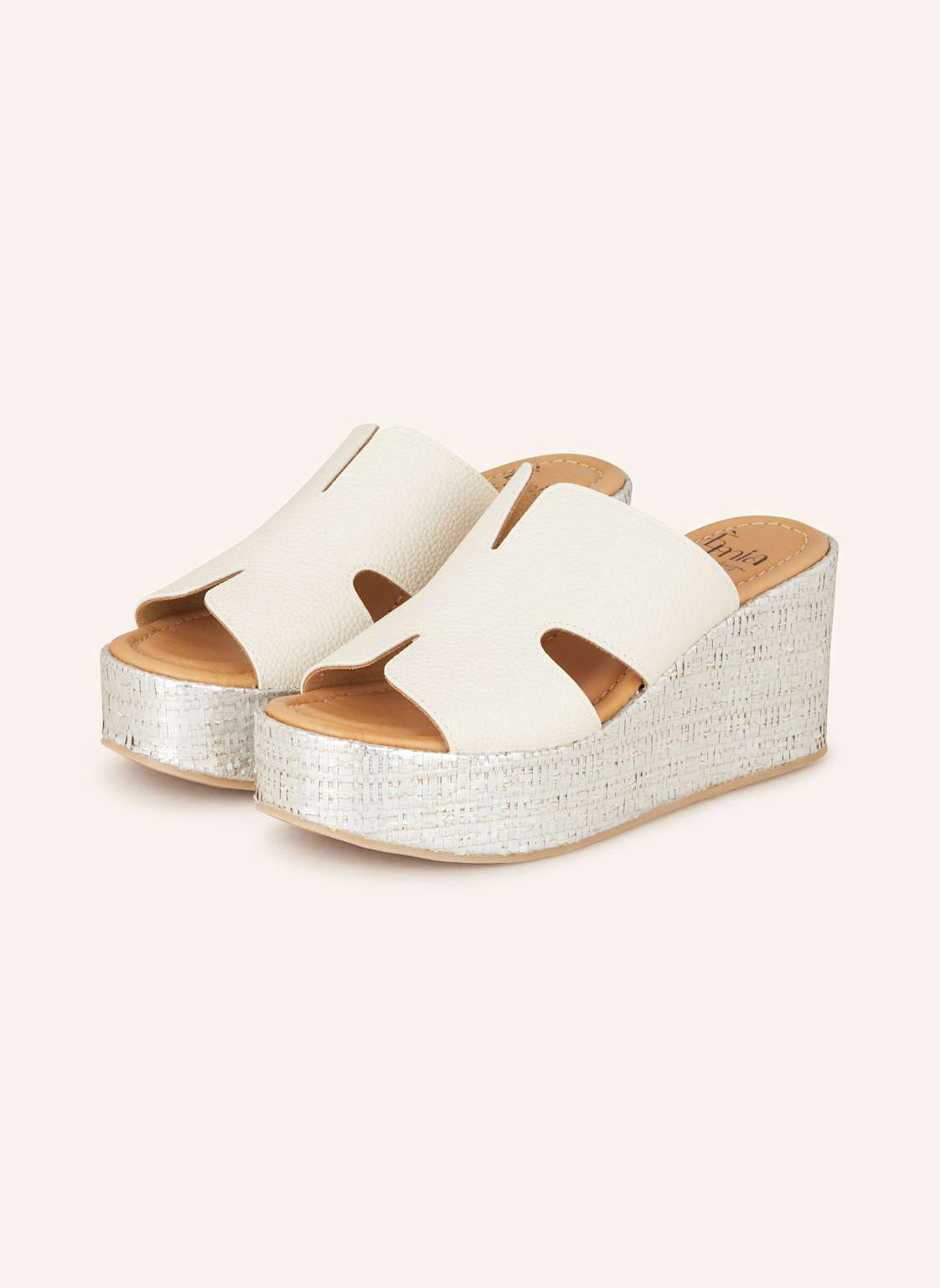 È Mia Plateau-Wedges weiss von È MIA