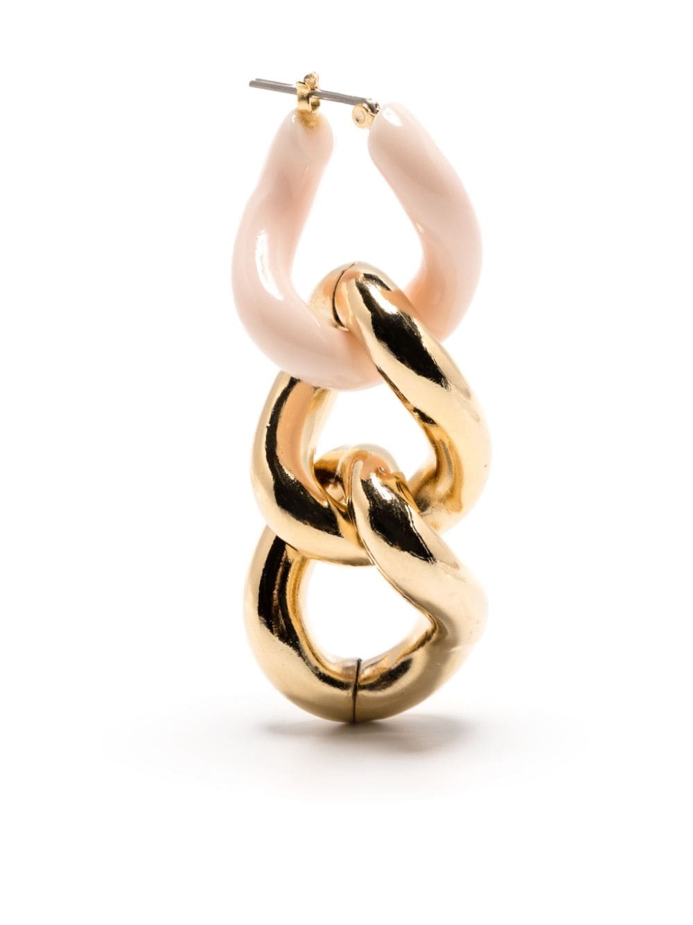 E.M. chain-link hinge-pin earring - Gold von E.M.