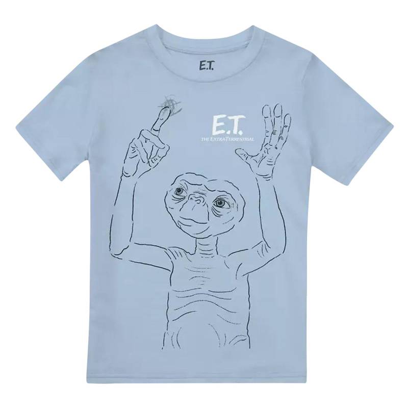 Come Home Tshirt Jungen Hellblau 140 von E.T. the Extra-Terrestrial