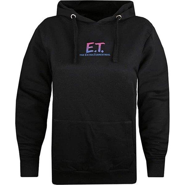 Kapuzenpullover Damen Schwarz S von E.T. the Extra-Terrestrial