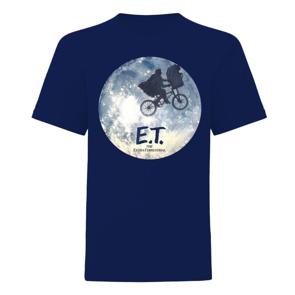 E.T. the Extra-Terrestrial - TShirt, für Damen, Blau, Größe XXL