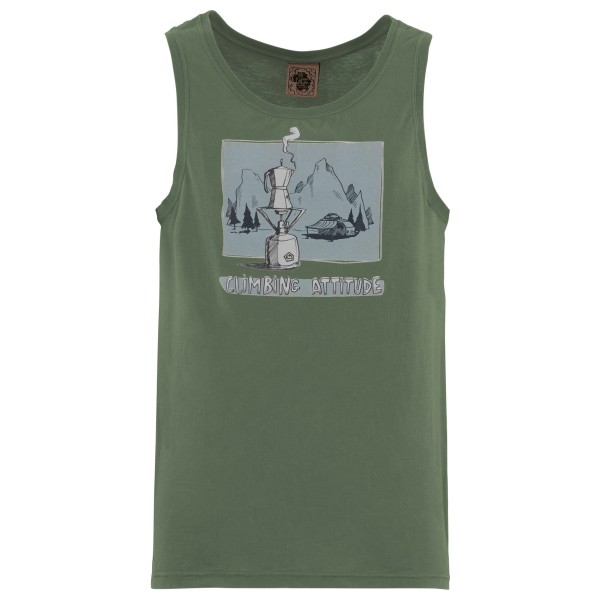 E9 - 1Caffe - Tank Top Gr L oliv von E9