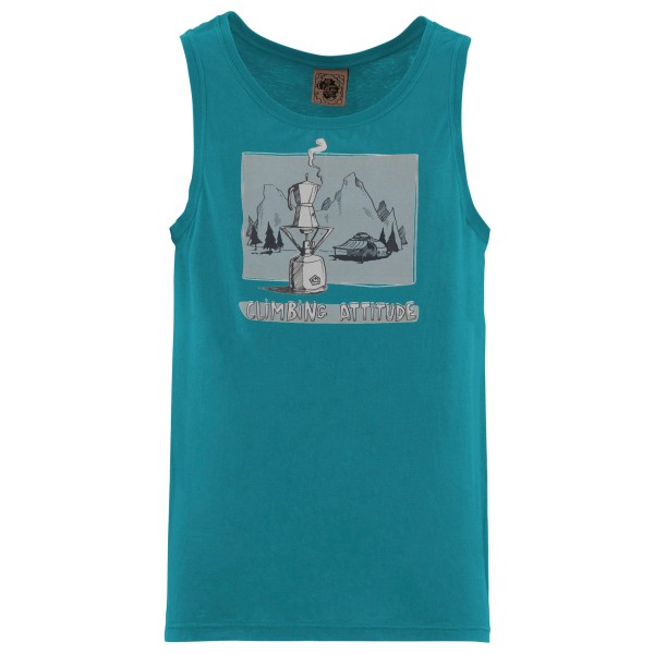 E9 - 1Caffe - Tank Top Gr XL türkis von E9