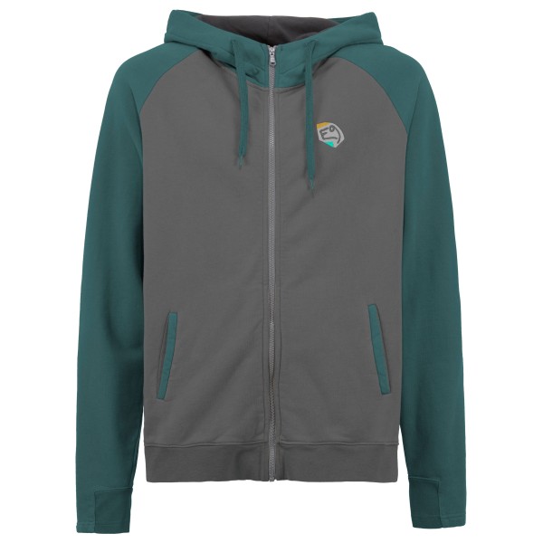 E9 - Rain - Zip-Hoodie Gr M grau von E9