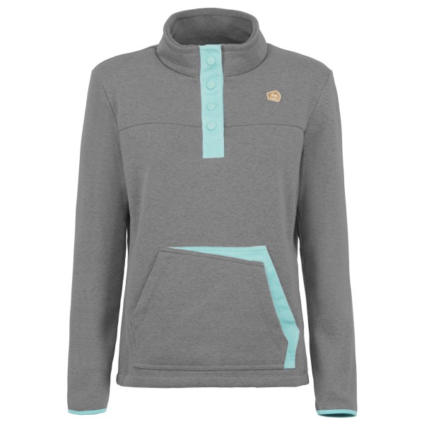 E9 - Women's Plin - Fleecepullover Gr L grau von E9