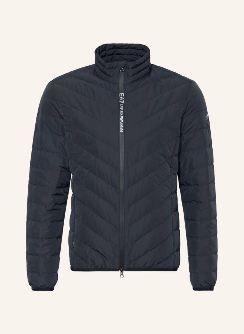 ea7 Emporio Armani Lightweight-Daunenjacke blau von EA7 EMPORIO ARMANI