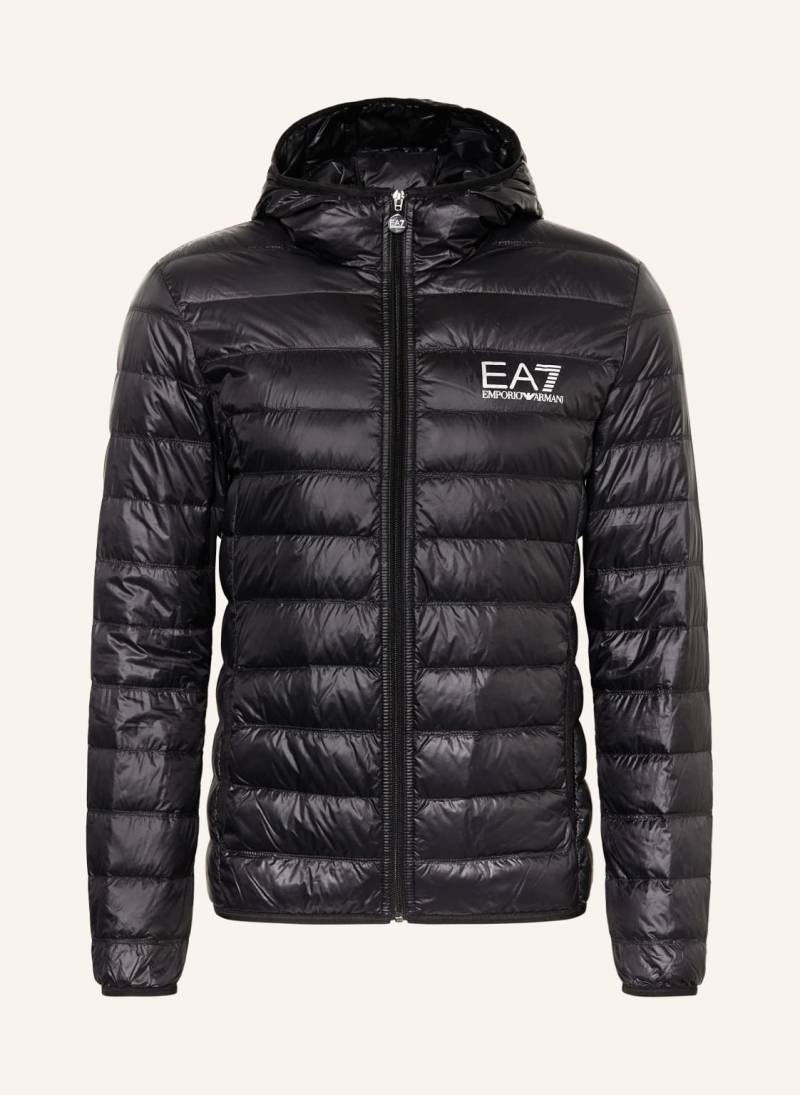 ea7 Emporio Armani Lightweight-Daunenjacke schwarz von EA7 EMPORIO ARMANI