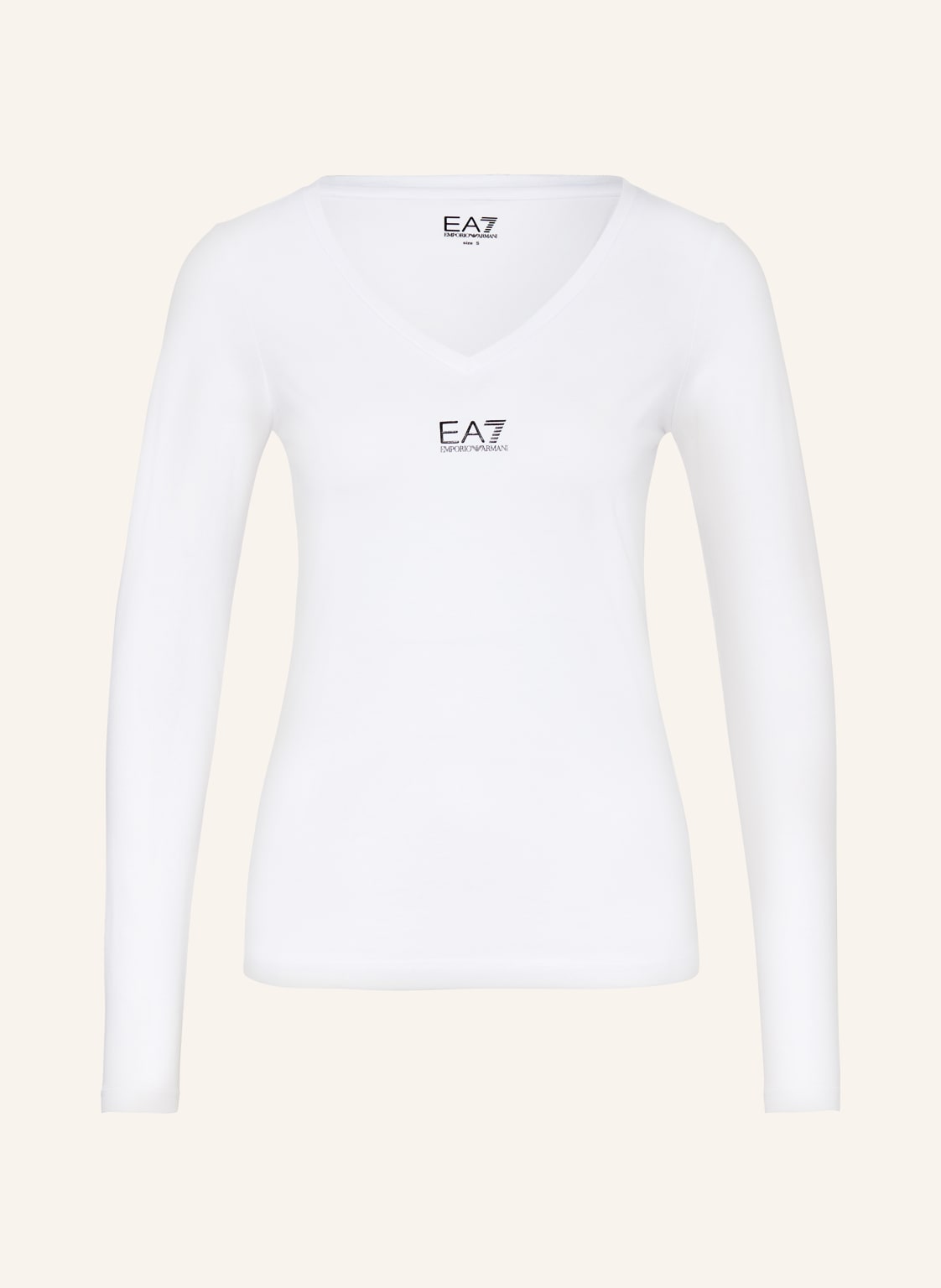 ea7 Emporio Armani Longsleeve weiss von EA7 EMPORIO ARMANI