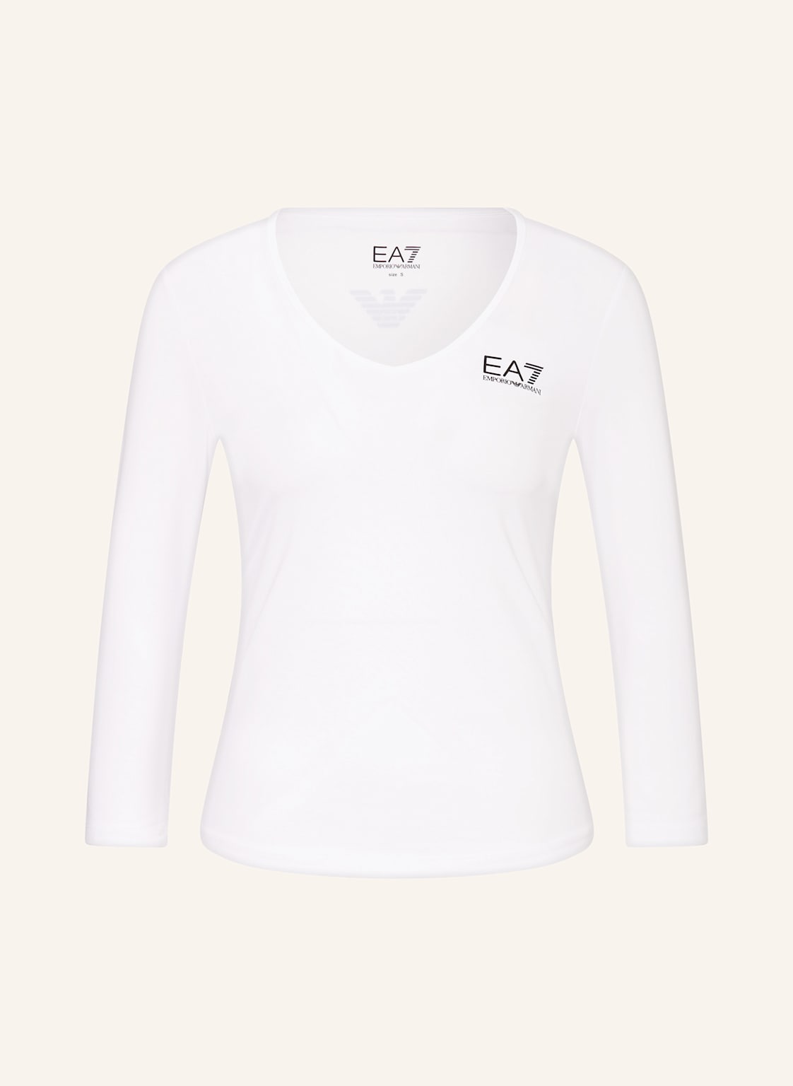 ea7 Emporio Armani Longsleeve weiss von EA7 EMPORIO ARMANI