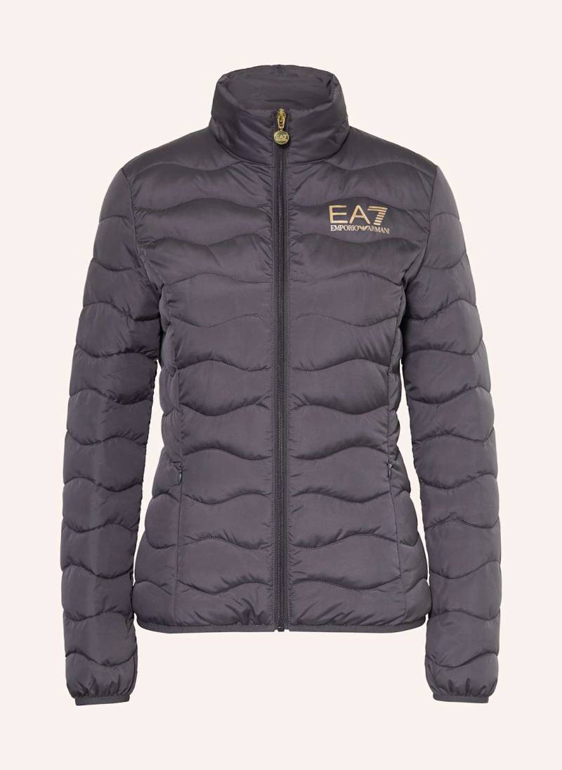 ea7 Emporio Armani Steppjacke Train Core blau von EA7 EMPORIO ARMANI