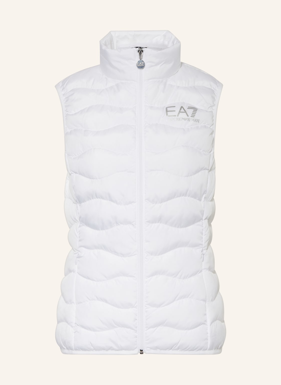 ea7 Emporio Armani Funktionsweste Woven Bomber weiss von EA7 EMPORIO ARMANI