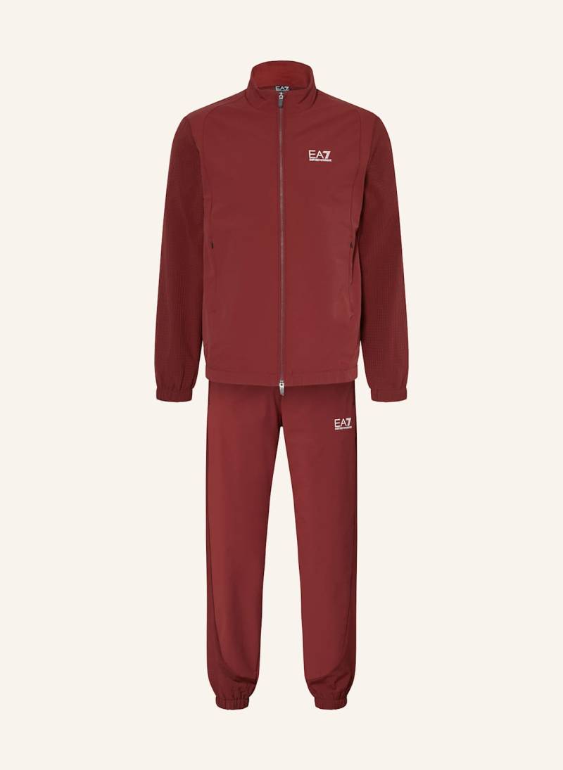 ea7 Emporio Armani Trainingsanzug rot von EA7 EMPORIO ARMANI