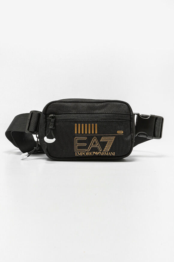 EA7 Emporio Armani Bauchtasche | Black + Gold | Herren | Einheitsgroesse EA7 Emporio Armani Bauchtasche | Black + Gold | Herren | Einheitsgroesse von EA7 Emporio Armani