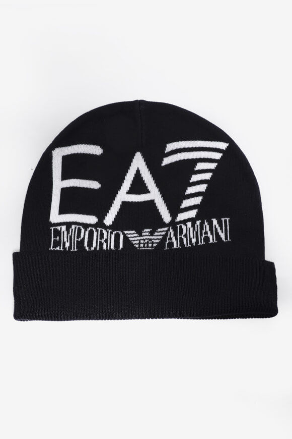 EA7 Emporio Armani Beanie | Black | Damen  | Einheitsgroesse von EA7 Emporio Armani