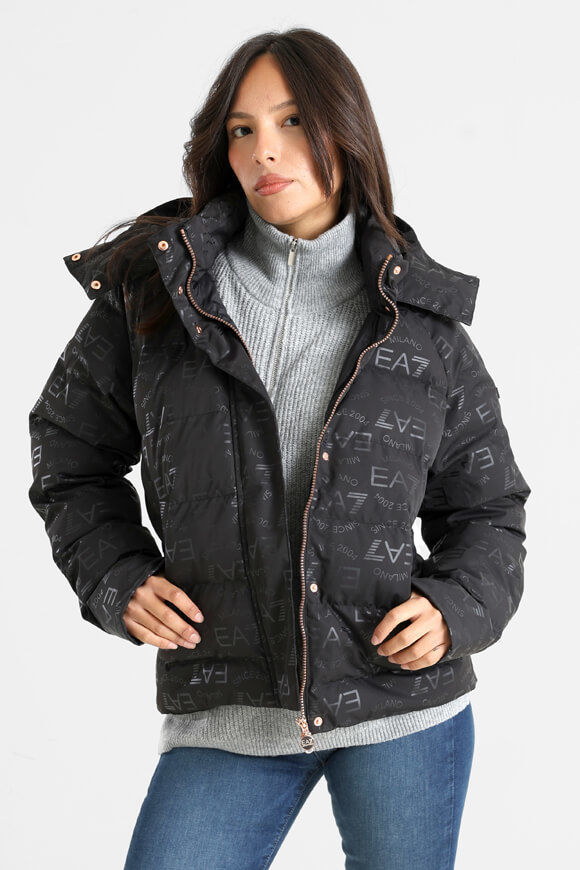 EA7 Emporio Armani Pufferjacke | Black | Damen  | L von EA7 Emporio Armani