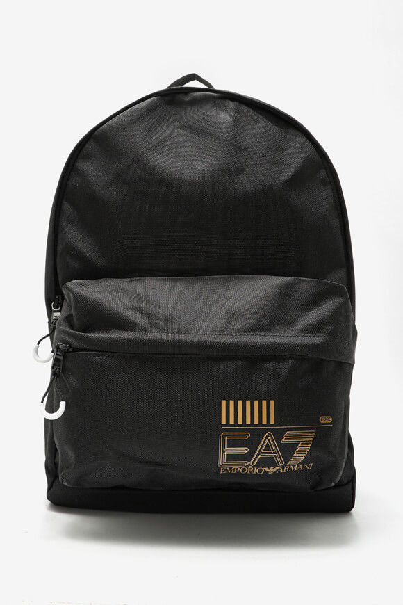 EA7 Emporio Armani Rucksack | Black + Gold | Herren  | Einheitsgroesse von EA7 Emporio Armani