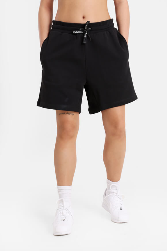 EA7 Emporio Armani Sweatshorts | Black | Damen  | S von EA7 Emporio Armani