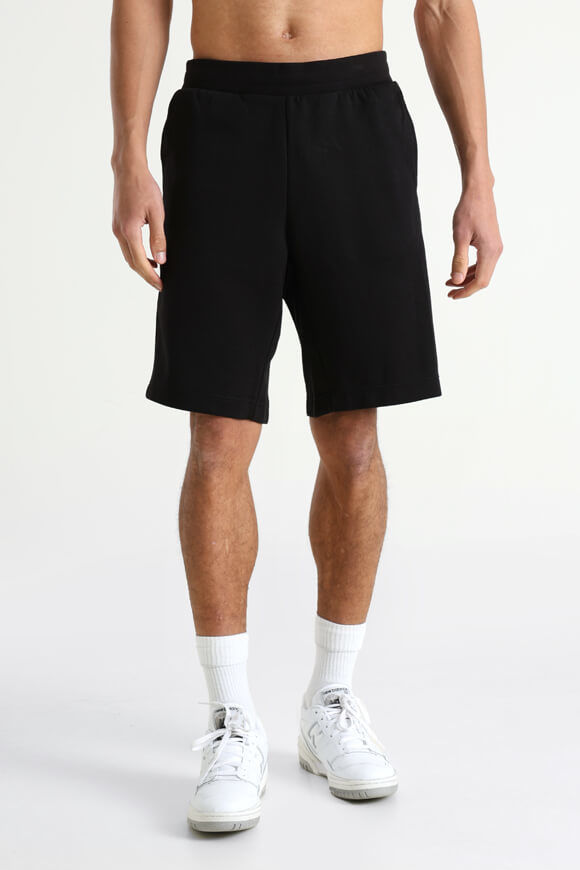 EA7 Emporio Armani Sweatshorts | Black | Herren  | L von EA7 Emporio Armani