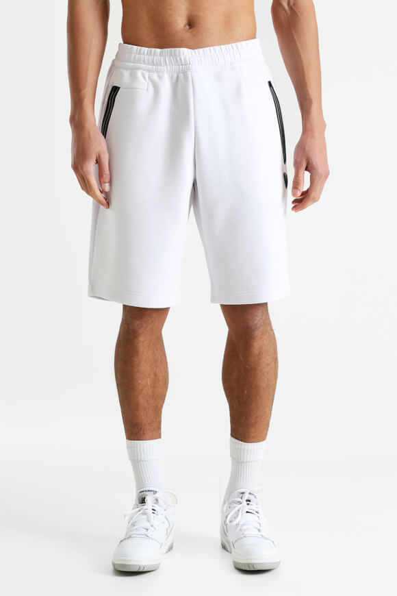 EA7 Emporio Armani Sweatshorts | White | Herren  | L von EA7 Emporio Armani