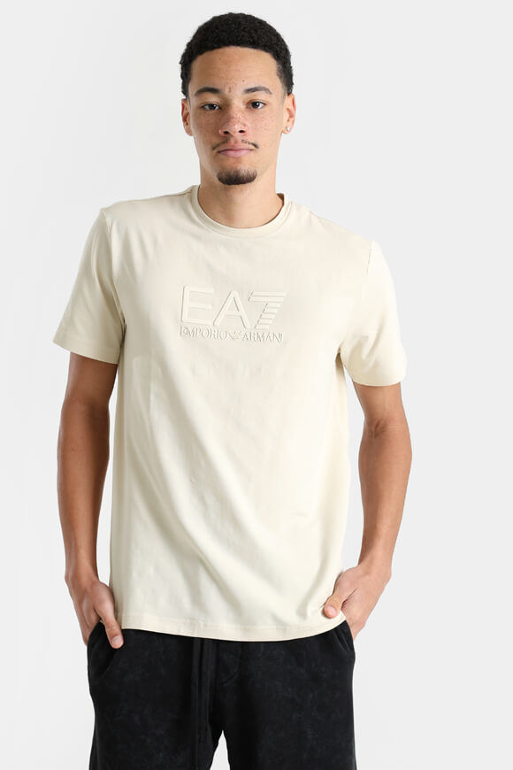 EA7 Emporio Armani T-Shirt | Almond Milk | Herren  | L von EA7 Emporio Armani