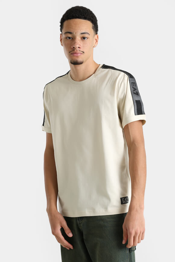 EA7 Emporio Armani T-Shirt | Almond Milk | Herren  | L von EA7 Emporio Armani