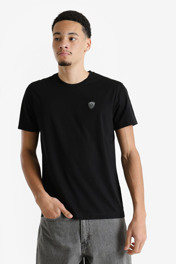 EA7 Emporio Armani T-Shirt | Black | Herren  | L von EA7 Emporio Armani