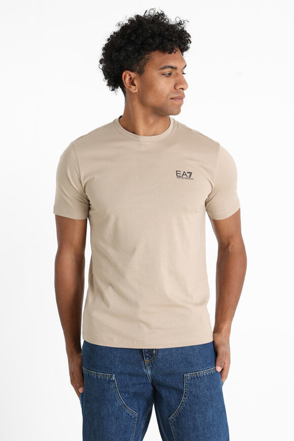 EA7 Emporio Armani T-Shirt | Cobblestone | Herren  | L von EA7 Emporio Armani