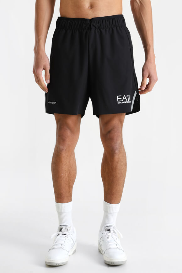 EA7 Emporio Armani Trainingsshorts | Black | Herren  | L von EA7 Emporio Armani