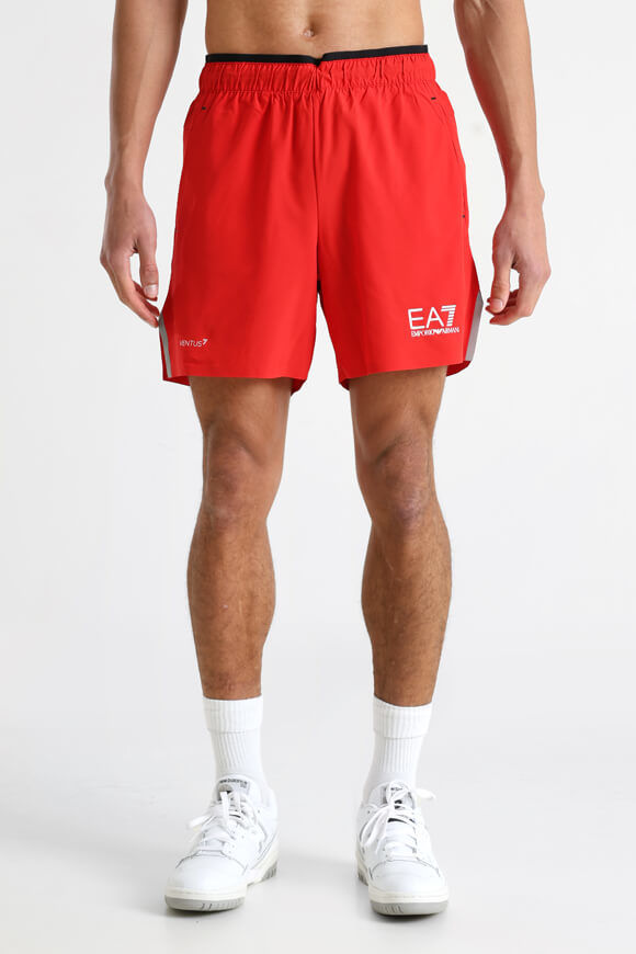 EA7 Emporio Armani Trainingsshorts | Racing Red | Herren  | L von EA7 Emporio Armani