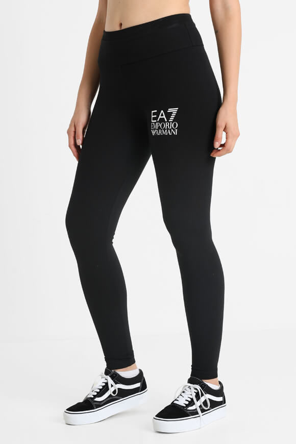 EA7 Emporio Armani Visibility Leggings | Black | Damen  | L von EA7 Emporio Armani