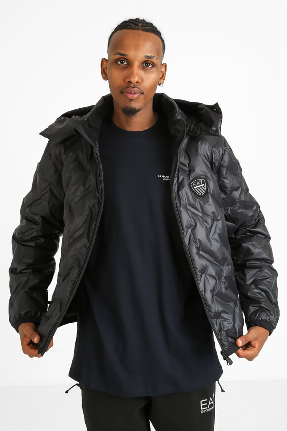 EA7 Emporio Armani Wattierte Jacke | Schwarz | Herren  | L von EA7 Emporio Armani