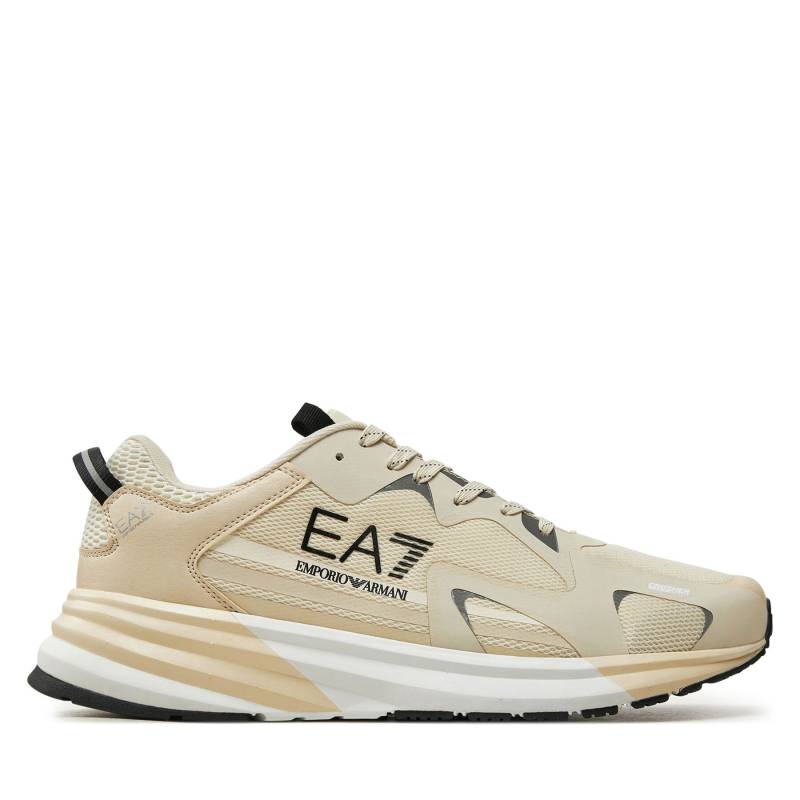 Sneakers EA7 Emporio Armani X8X156 XK360 U064 Écru von EA7 Emporio Armani