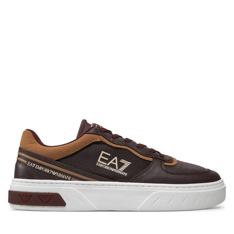 Sneakers EA7 Emporio Armani X8X173 XK374 U023 Braun von EA7 Emporio Armani