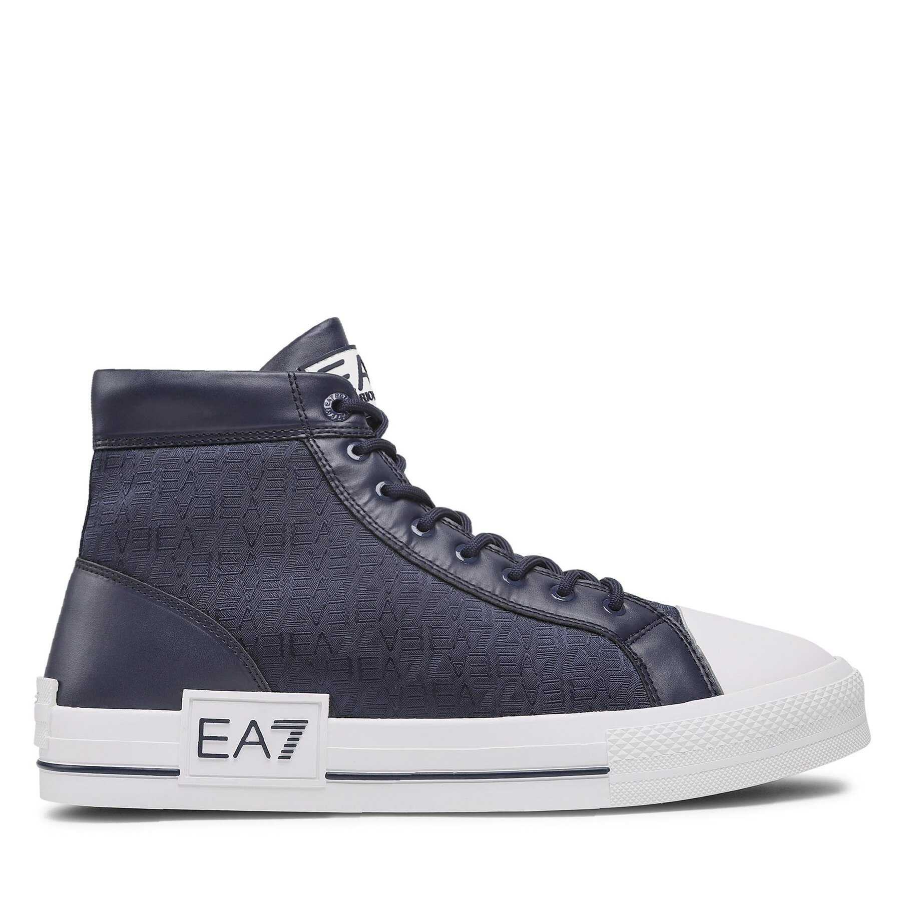 Sneakers aus Stoff EA7 Emporio Armani X8Z037 XK294 R236 Dunkelblau von EA7 Emporio Armani
