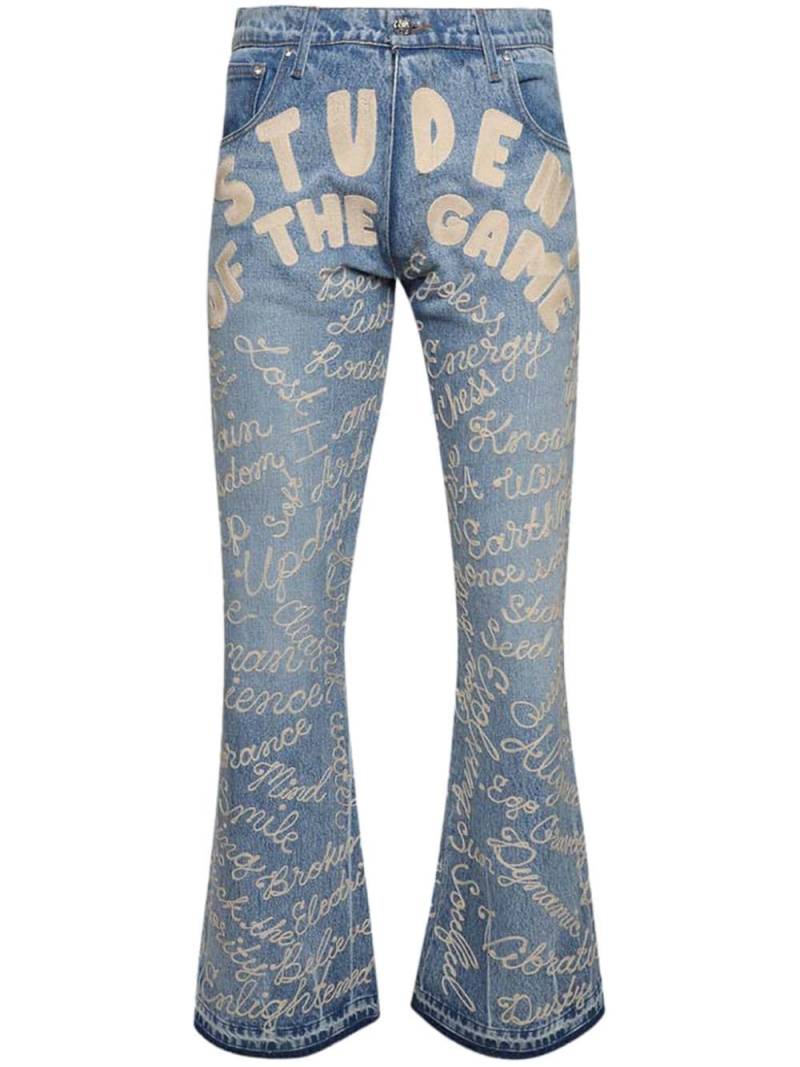 EARTHLING VIP Student bootcut jeans - Blue von EARTHLING VIP