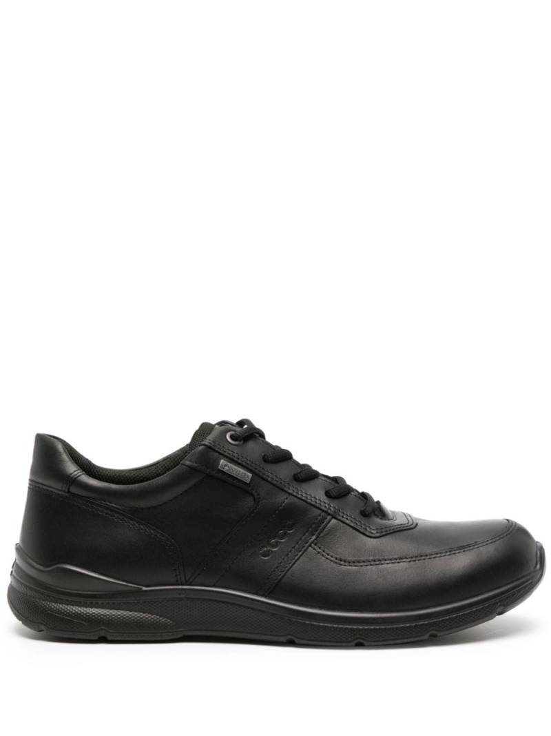 ECCO Irving logo-embossed leather sneakers - Black von ECCO