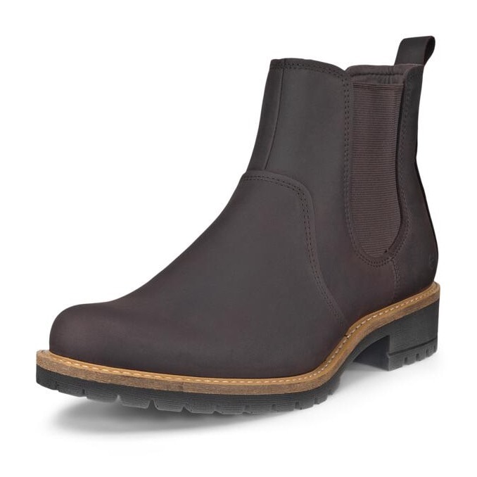 Ecco Chelseaboots »ELAINA«, Schlupfboots, Stiefelette, Blockabsatz, mit Stretch von ECCO