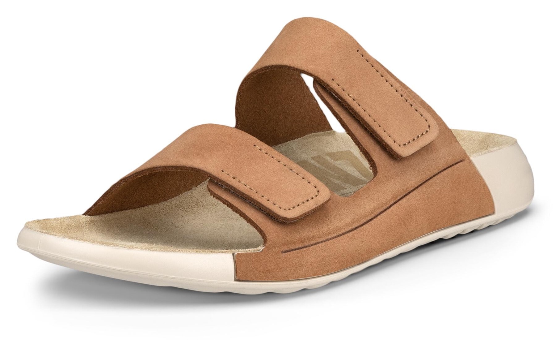 Ecco Pantolette »COZMO W«, Sommerschuh, Schlappen mit zwei Klettverschlussriemen von ECCO