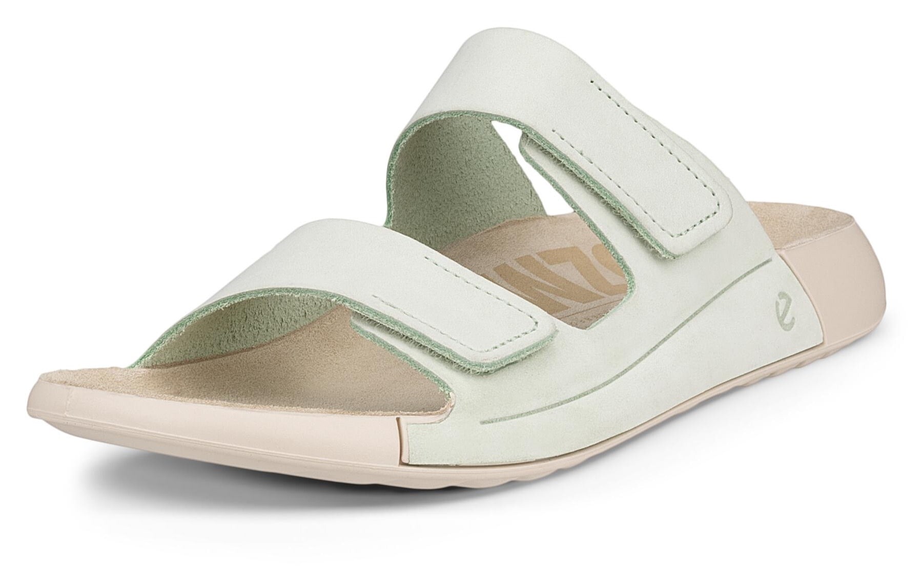 Ecco Pantolette »COZMO W«, Sommerschuh, Schlappen mit zwei Klettverschlussriemen von ECCO