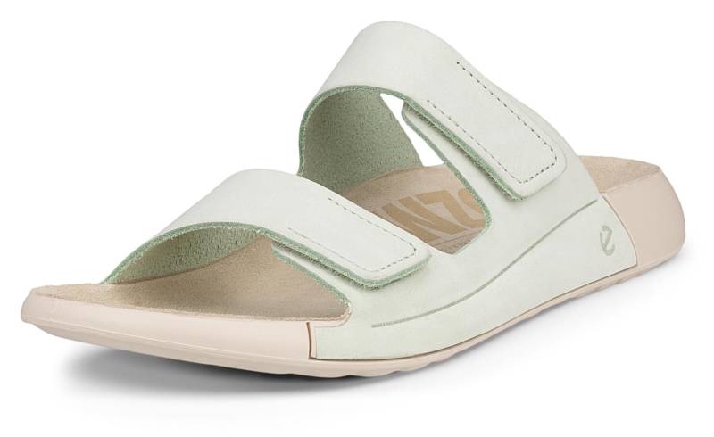 Ecco Pantolette »COZMO W«, Sommerschuh, Schlappen mit zwei Klettverschlussriemen von ECCO