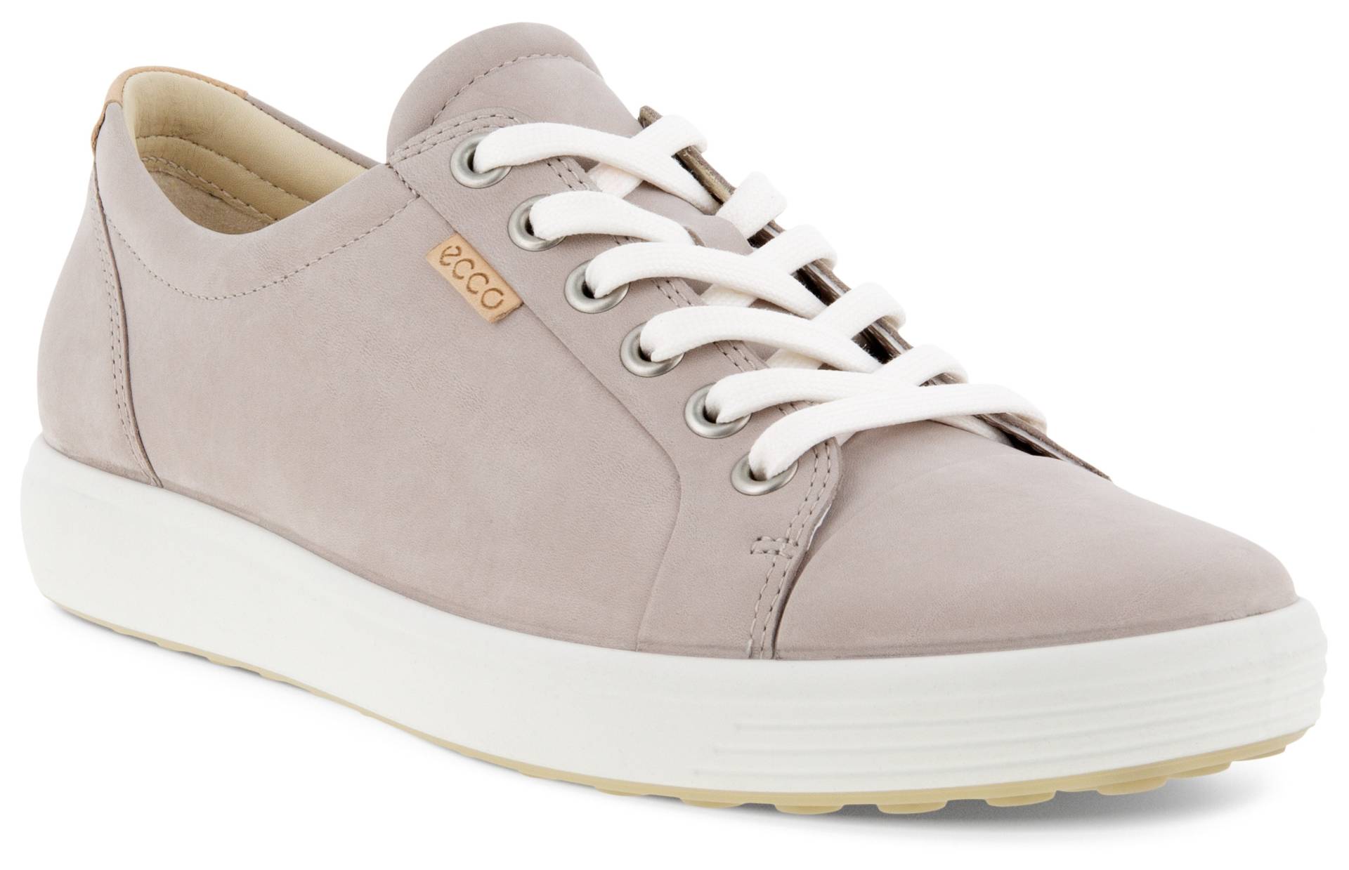 Ecco Sneaker »SOFT 7 W«, mit Label, Freizeitschuh, Halbschuh, Schnürschuh, schmale Form von ECCO